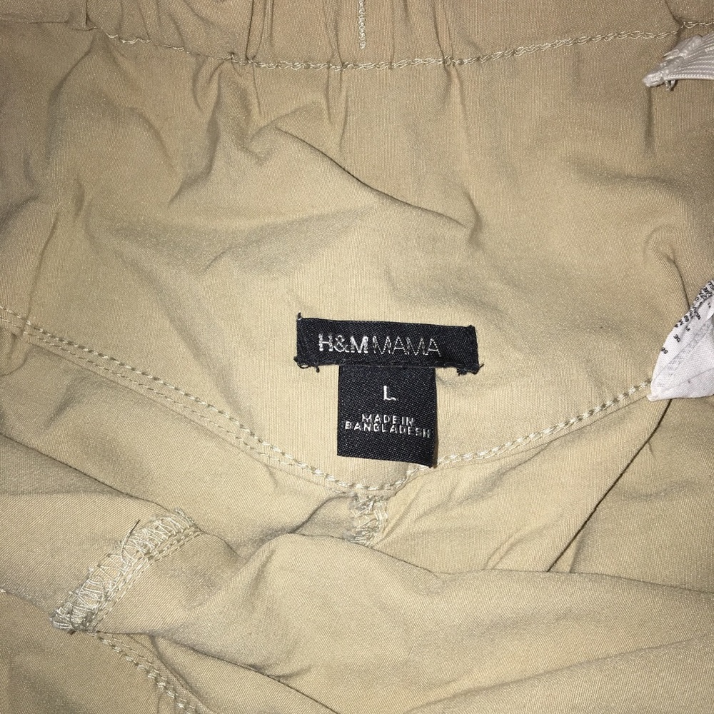 H&M mama maternity Pants size L (stretchy)